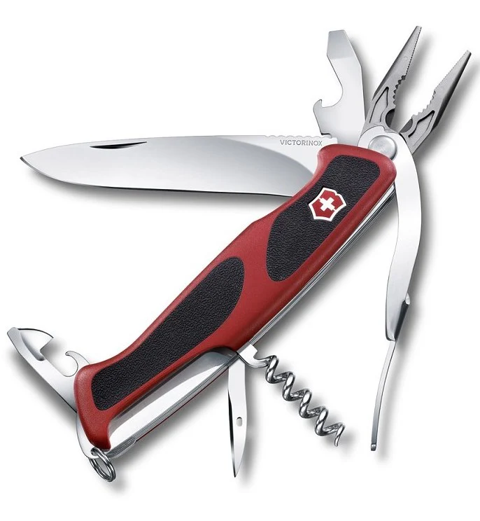 Victorinox Swiss Army Large Pocket Knife Rangergrip 74