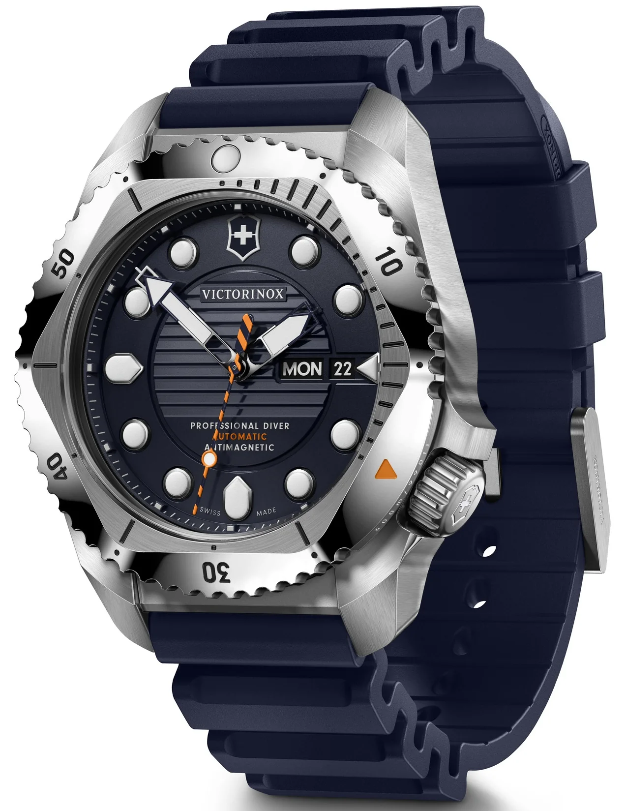 Victorinox Dive Pro Automatic Three Hands Steel Watch - Image 3