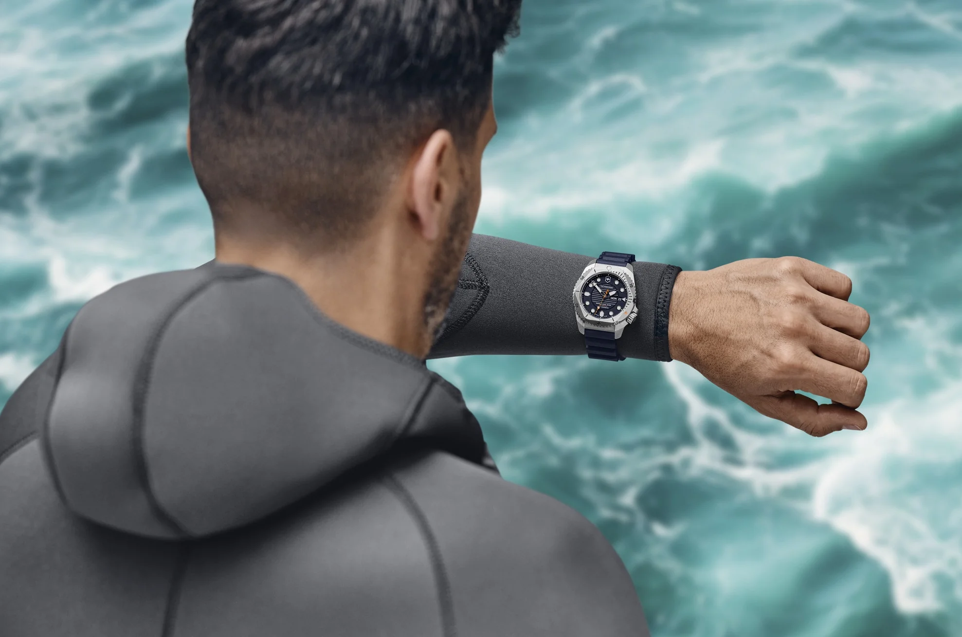 Victorinox Dive Pro Automatic Three Hands Steel Watch - Image 7