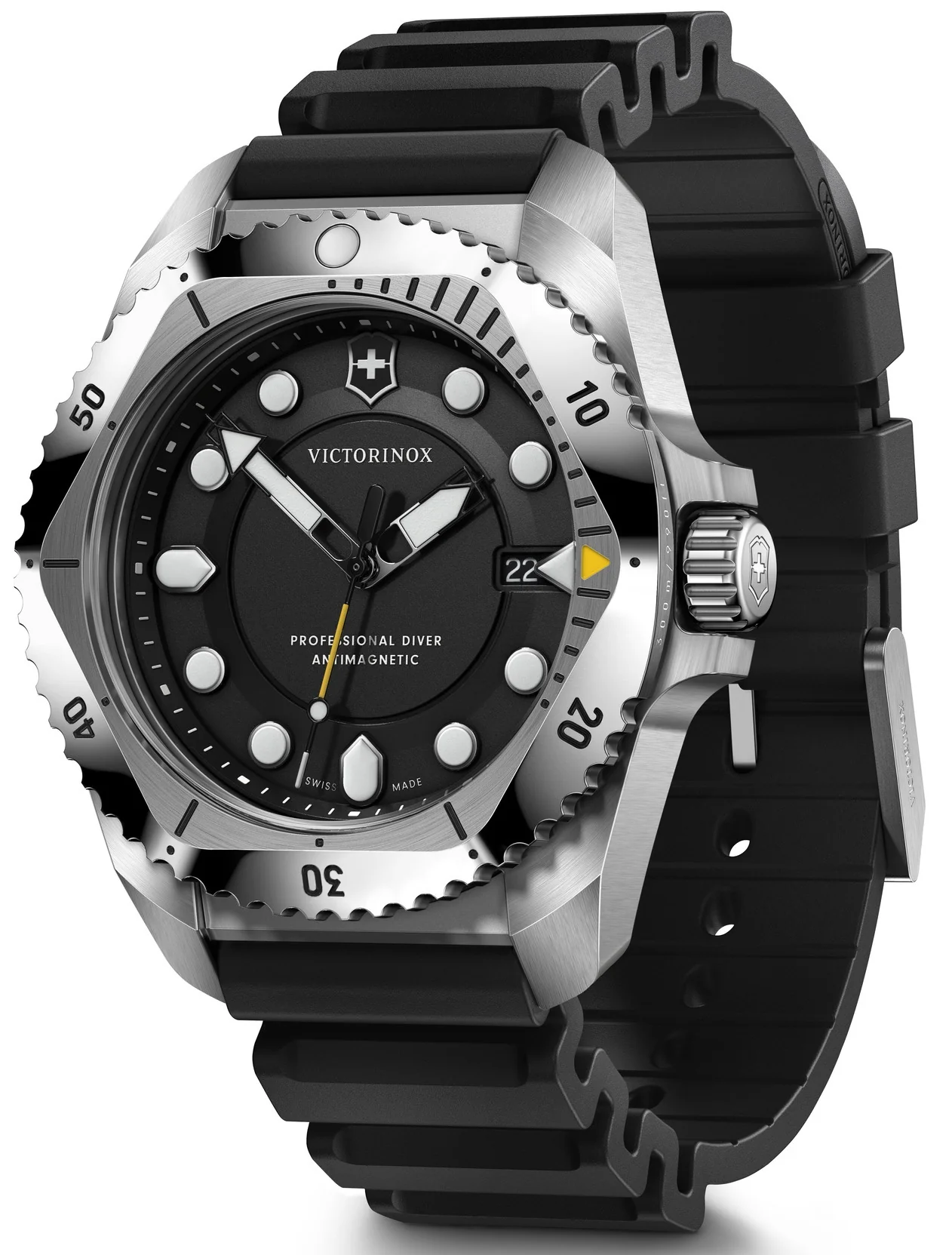 Victorinox Dive Pro Quartz Three Hands Steel Watch - Image 2