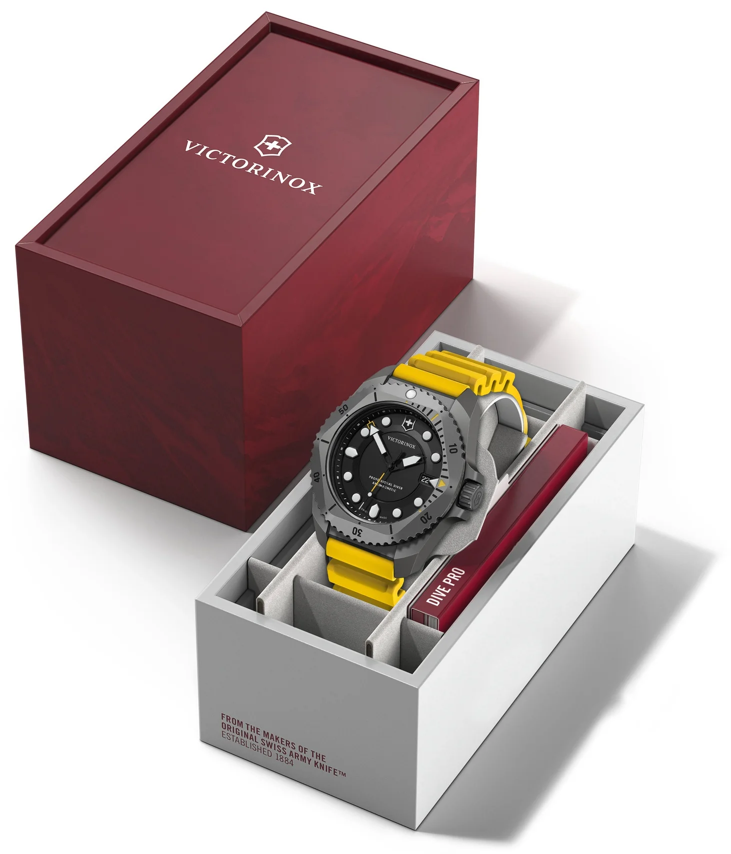 Victorinox Dive Pro Quartz Three Hands Titanium Watch - Image 8