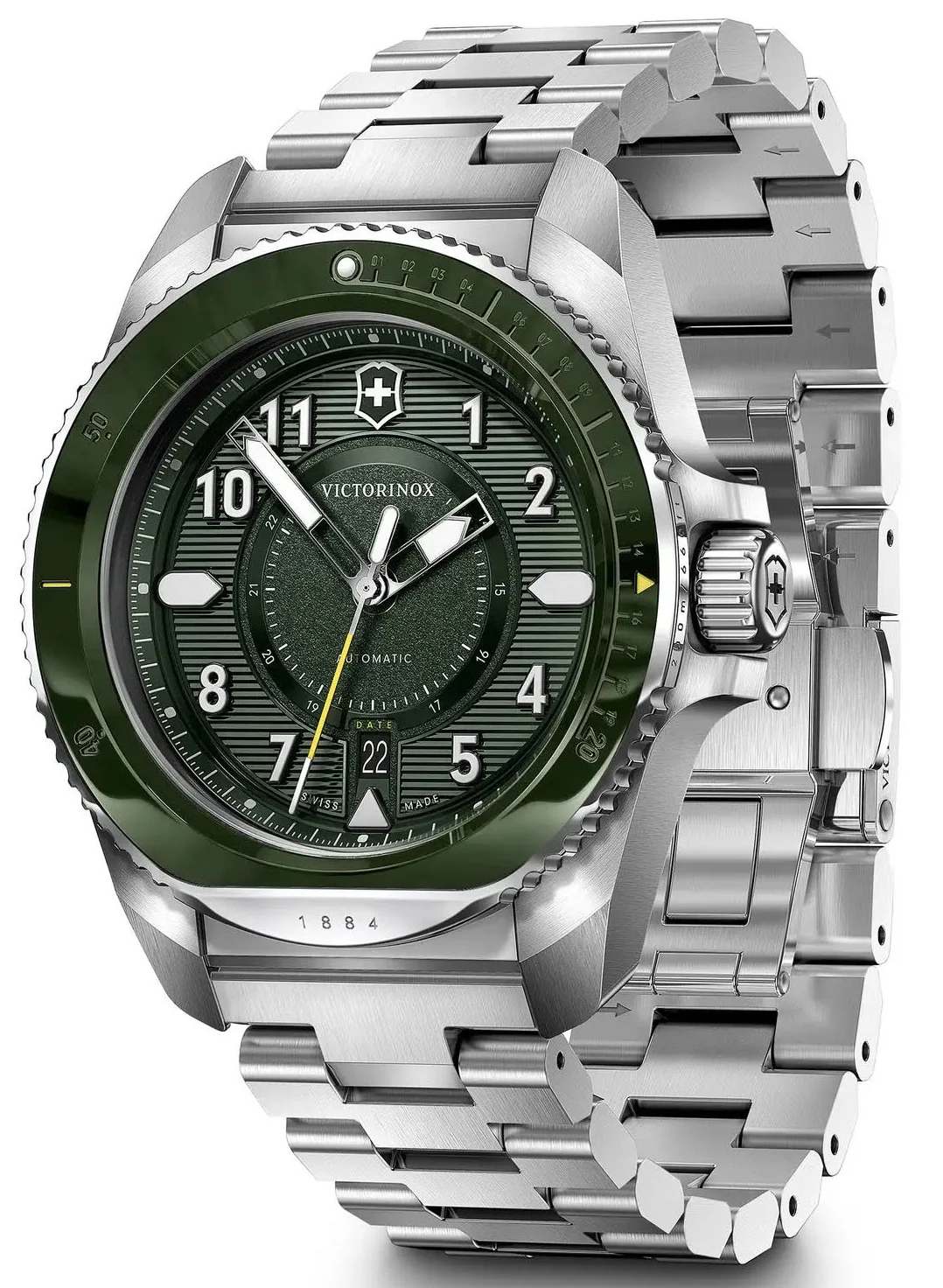 Victorinox Journey 1884 Automatic Green Watch - Image 2