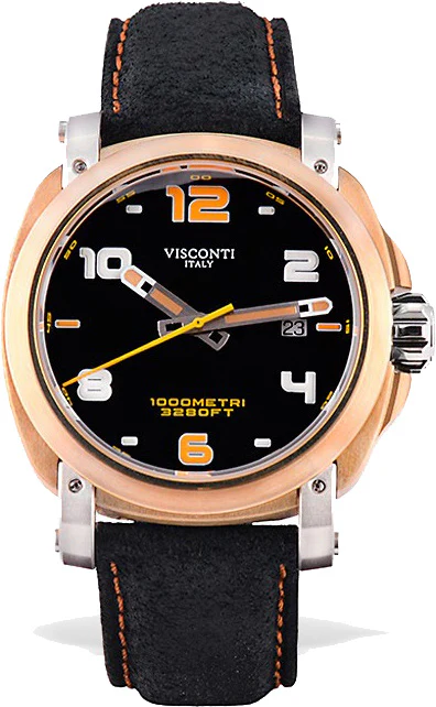 Visconti Watch Isla Majorca Bronze Black