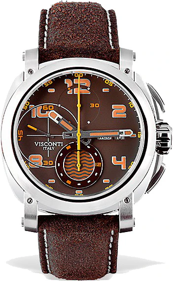 Visconti Watch Isla Majorca Chrono Steel