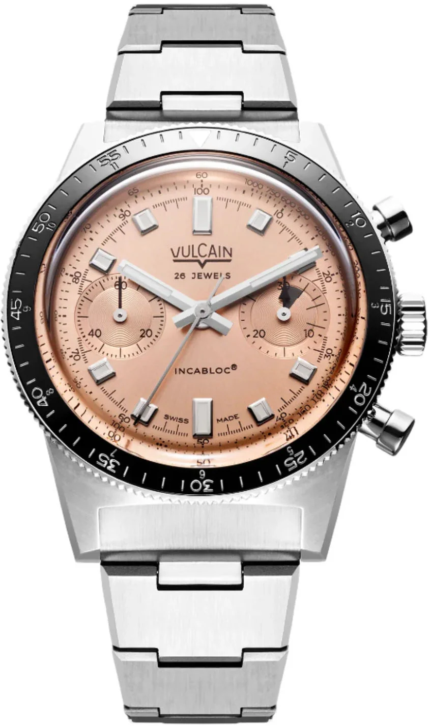 Vulcain Skindiver Chronograph Salmon Limited Edition Watch