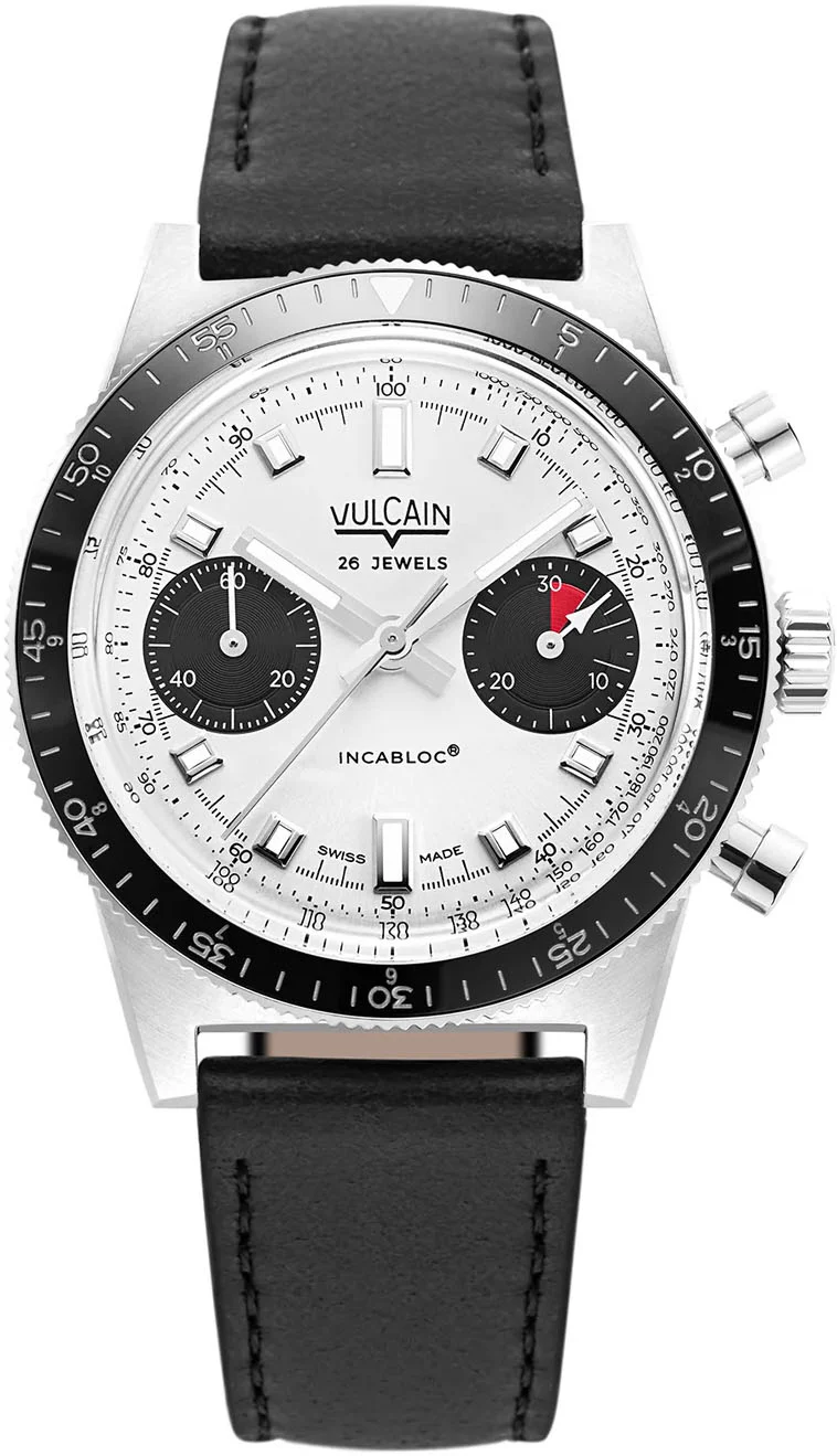 Vulcain Skindiver Chronograph White Watch