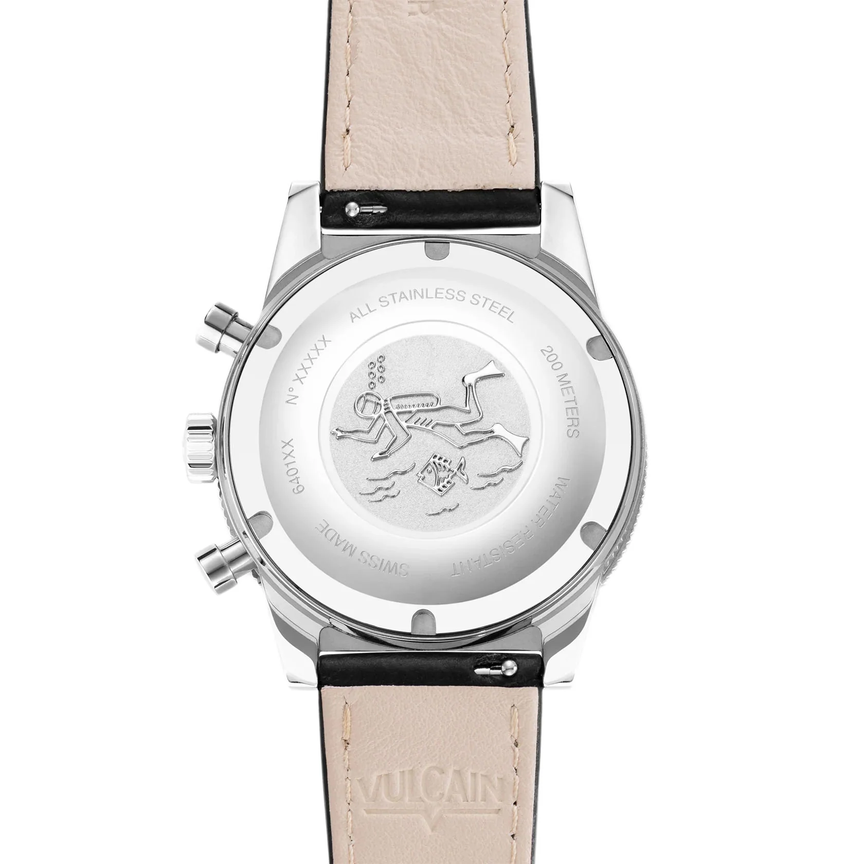 Vulcain Skindiver Chronograph White Watch - Image 2