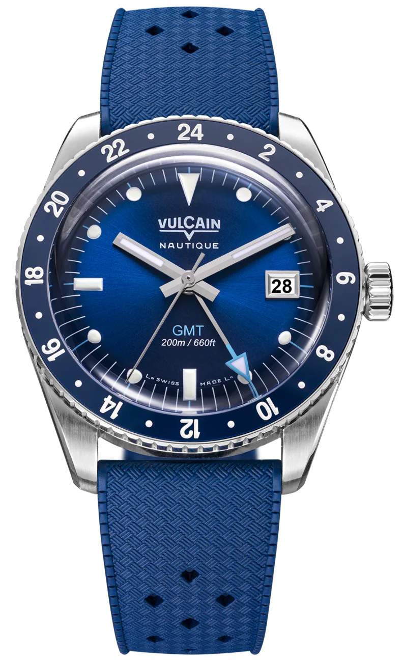 Vulcain Skindiver GMT Azul Limited Edition Watch
