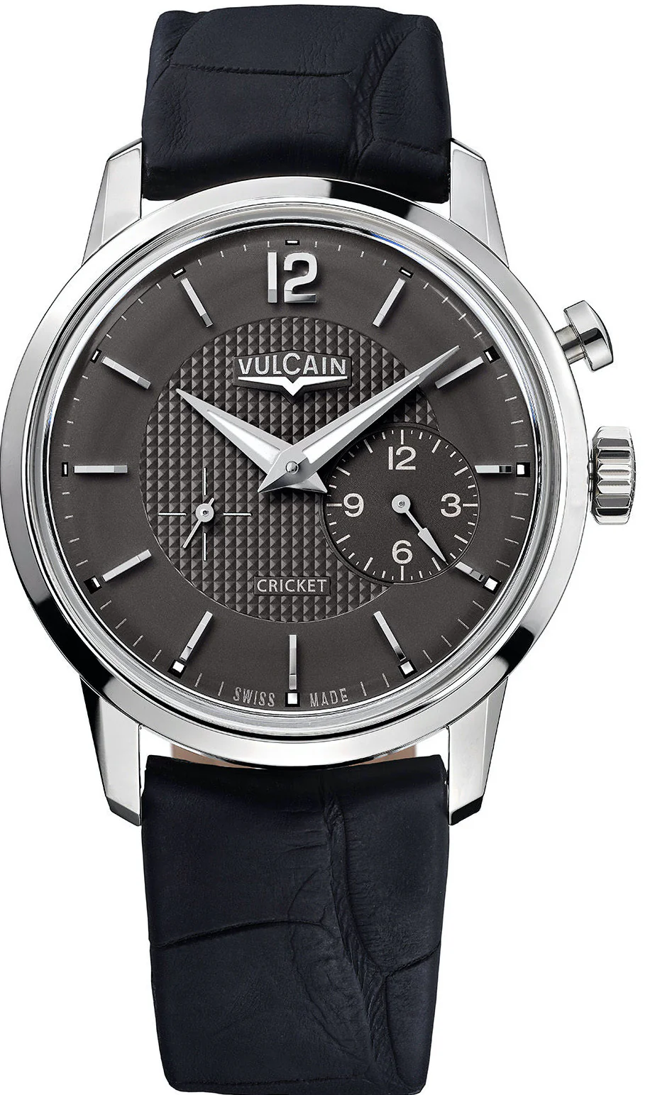 Vulcain Watch 50s Presidents Steel Ruthenium