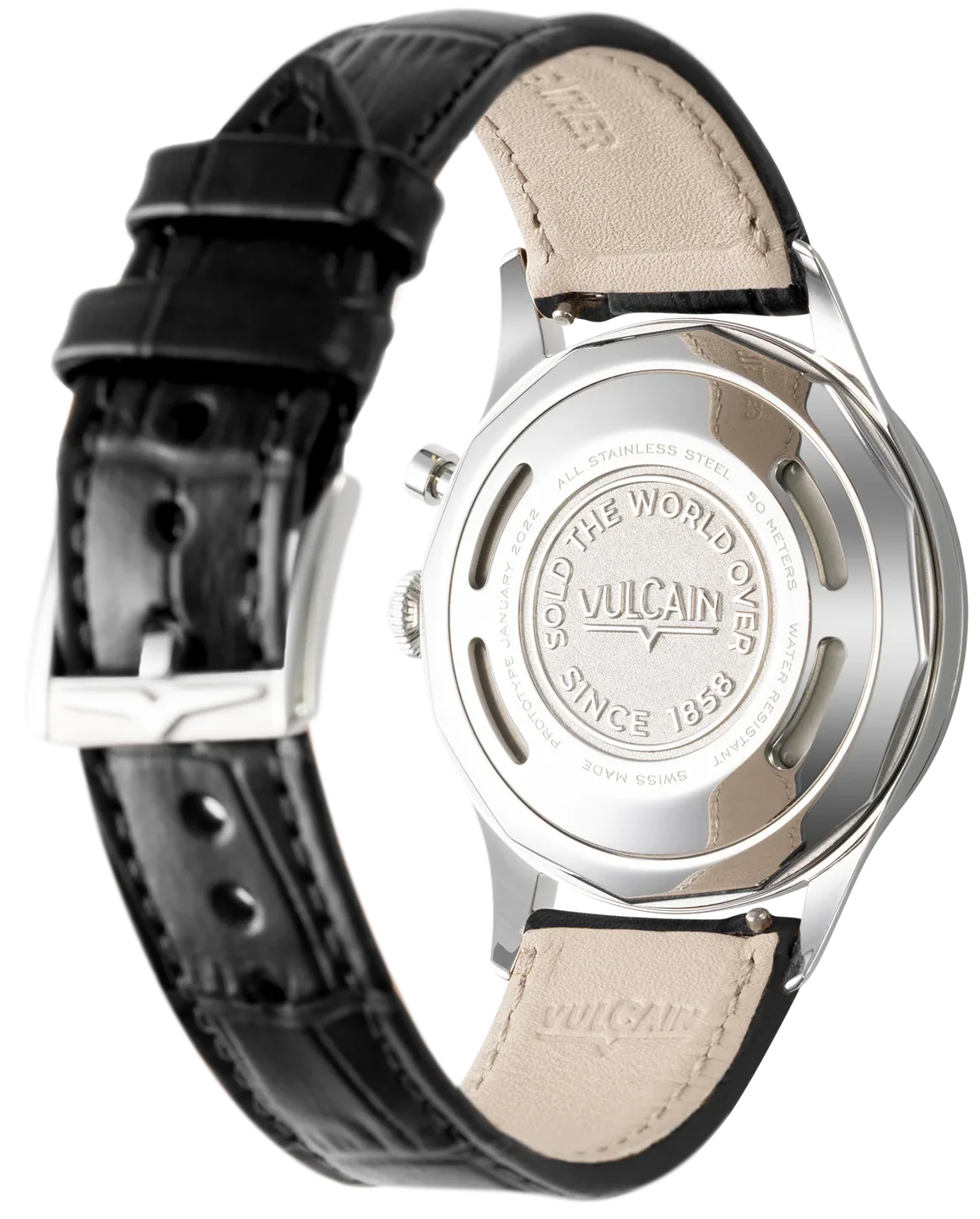 Vulcain Cricket President 36mm Pistachio Green Watch - Image 2