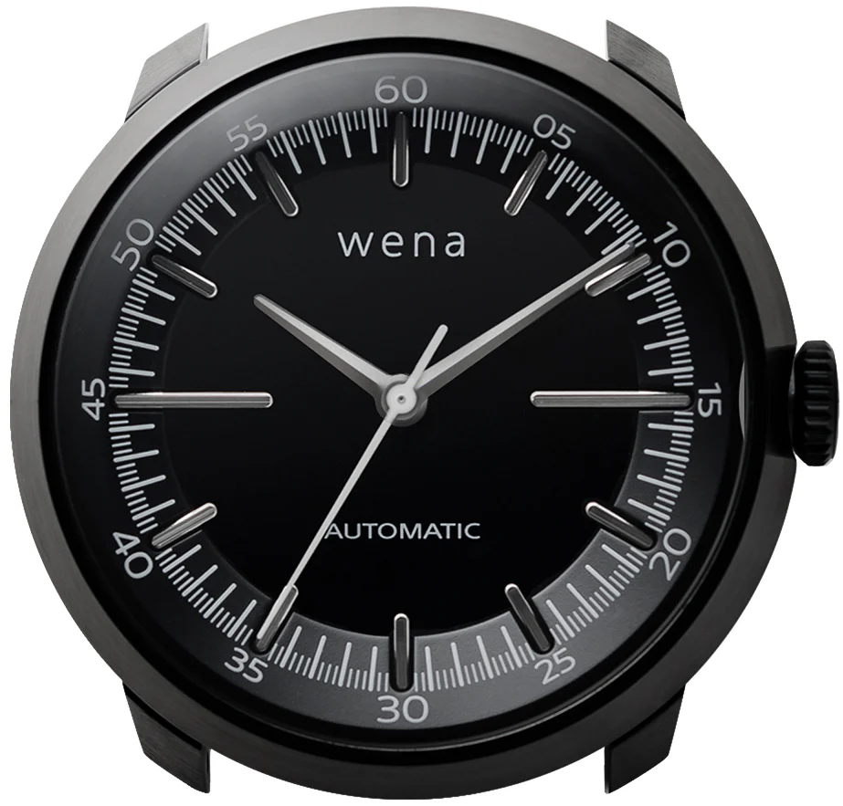 Wena By Sony Watch Head Mechanical Black