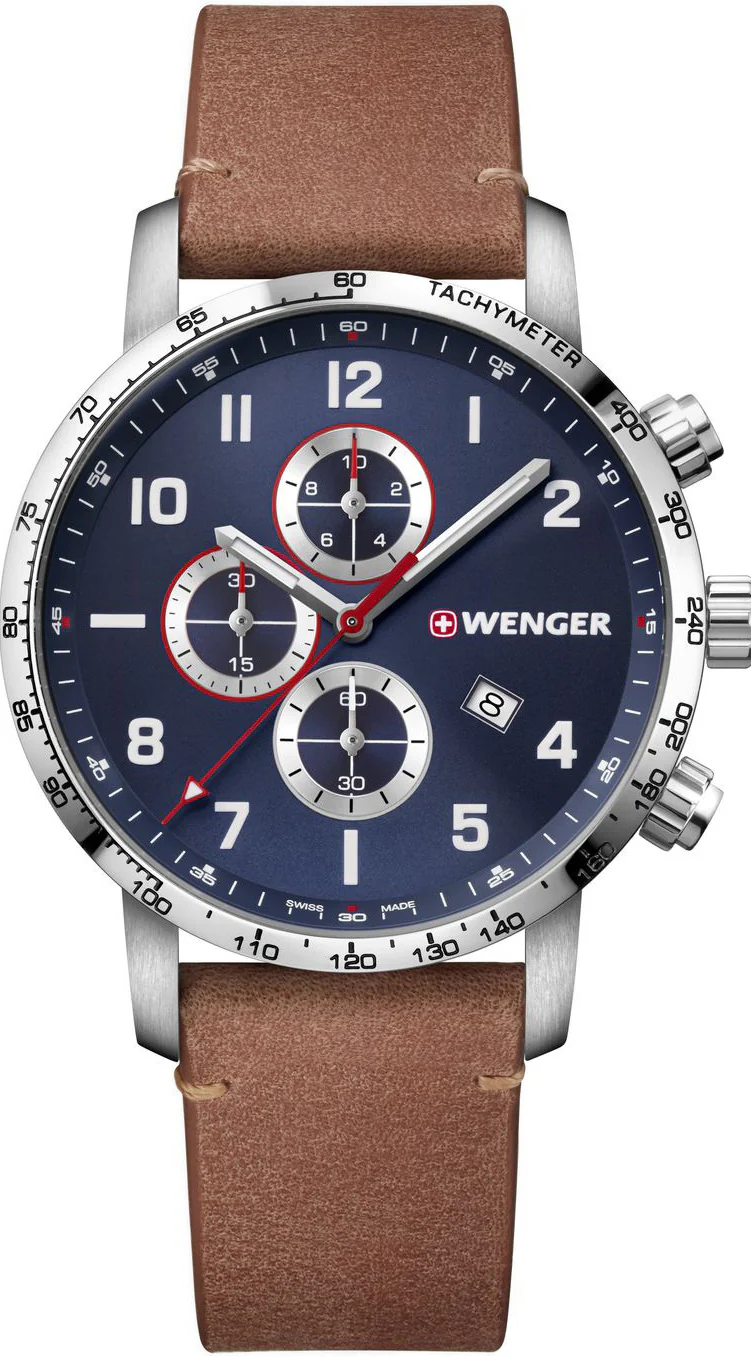 Wenger Watch Attitude Vertical Chrono Mens D