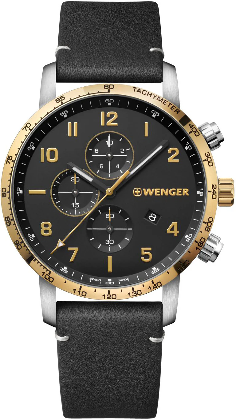 Wenger Watch Attitude Vertical Chrono Mens