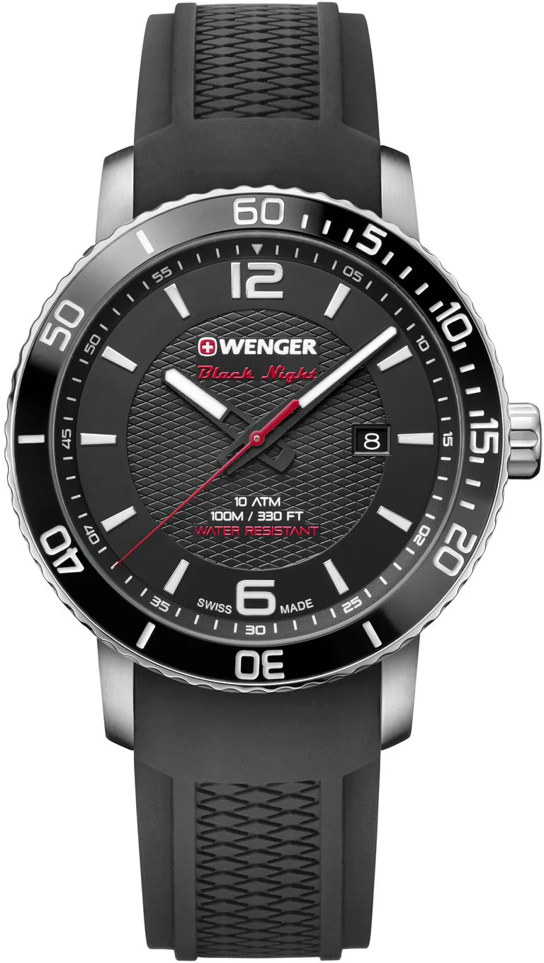 Wenger Watch Roadster Black Night Mens