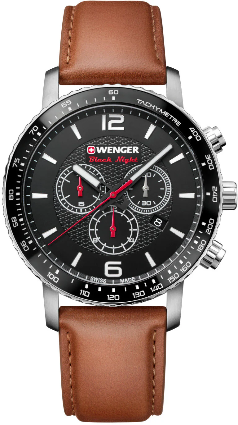 Wenger Watch Roadster Black Night Chrono