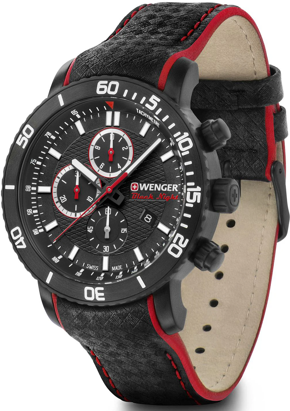 Wenger Watch Roadster Black Night Chrono D - Image 3