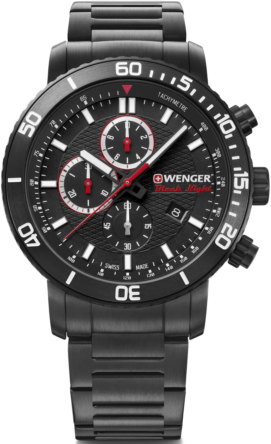 Wenger Watch Roadster Black Night Chrono D
