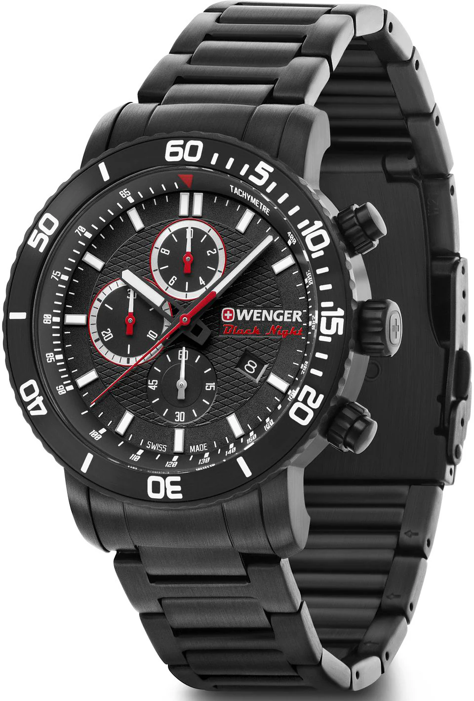 Wenger Watch Roadster Black Night Chrono D - Image 2