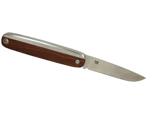 Whitby Pocket Knife Kent EDC Mahogany Wood