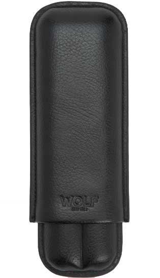 Wolf Cigar Case Blake 2 Piece Black Purple