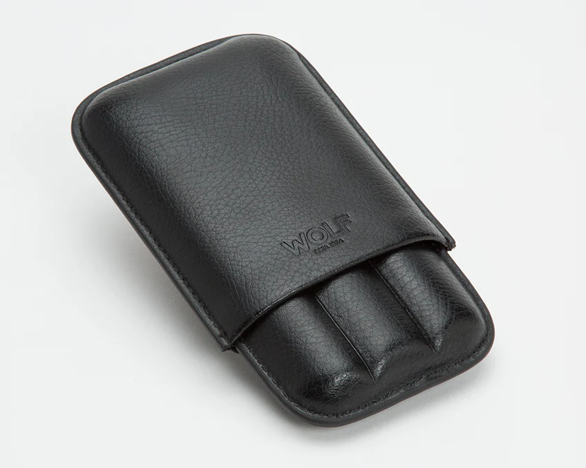Wolf Cigar Case Blake 3 Piece Black Purple - Image 2