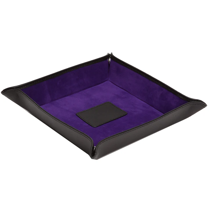 WOLF Coin Tray Blake Black Purple