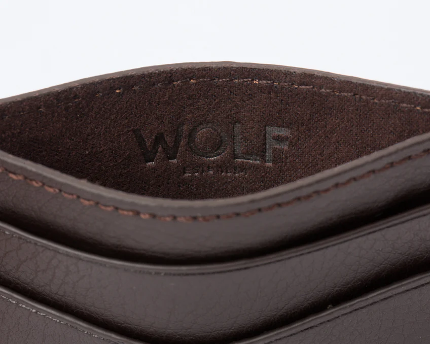 WOLF Credit Card Case Blake Brown - Image 4