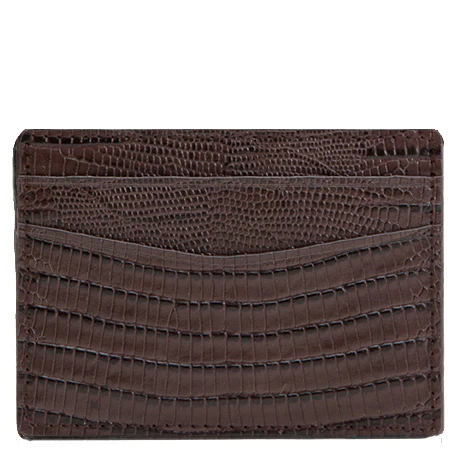 Wolf Credit Card Case Blake Brown Teju Lizard