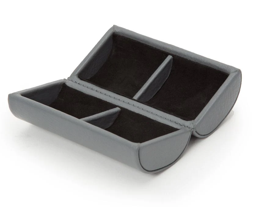 WOLF Cufflink Box Howard Grey