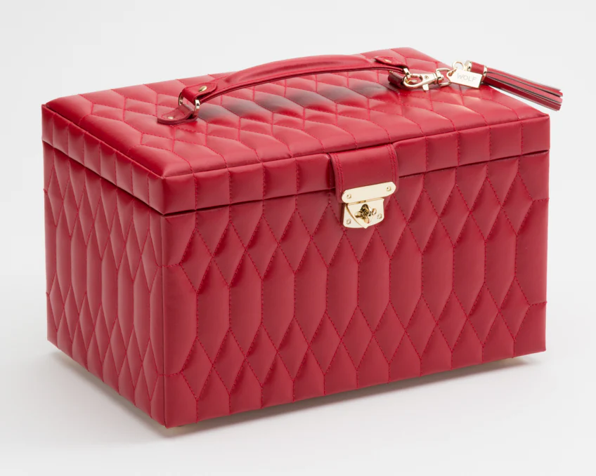 WOLF Jewellery Box Caroline Large Red - Image 3