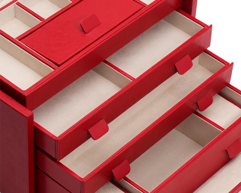WOLF Jewellery Box Palermo Large Red - Image 4