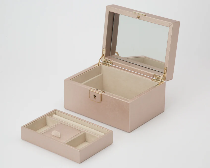 WOLF Jewellery Box Palermo Small Rose Gold - Image 4