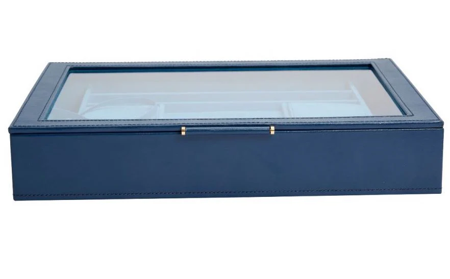 WOLF Jewellery Box Sophia With Window Indigo - Image 7