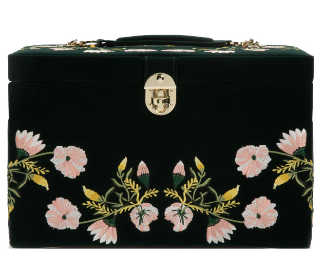 WOLF Jewellery Case Zoe Large Forest Green - Image 2