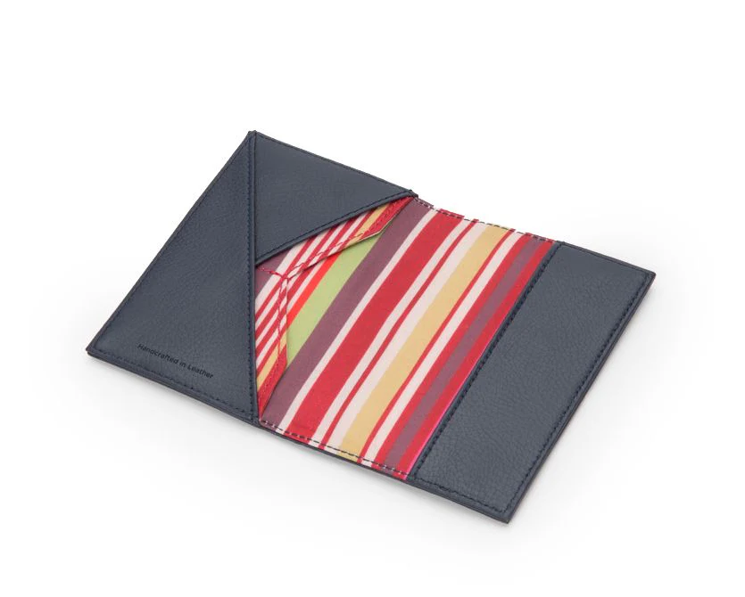 WOLF Passport Holder Howard Navy - Image 2