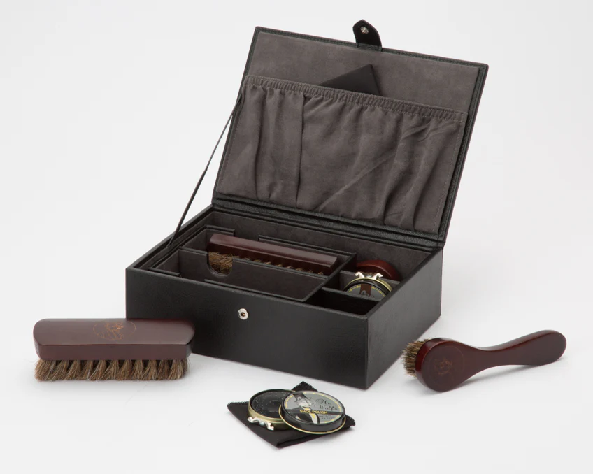 WOLF Shoe Shine Kit Black Grey - Image 3