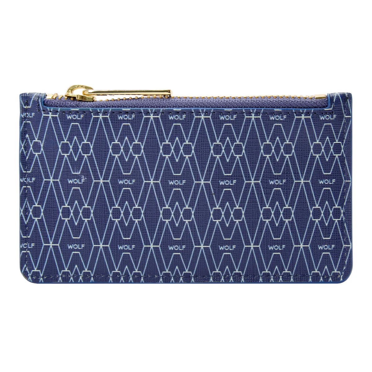 Wolf Signature Vegan Collection Blue Range Zip Case