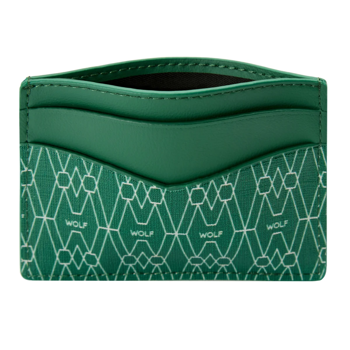 Wolf Signature Vegan Collection Green Cardholder - Image 3
