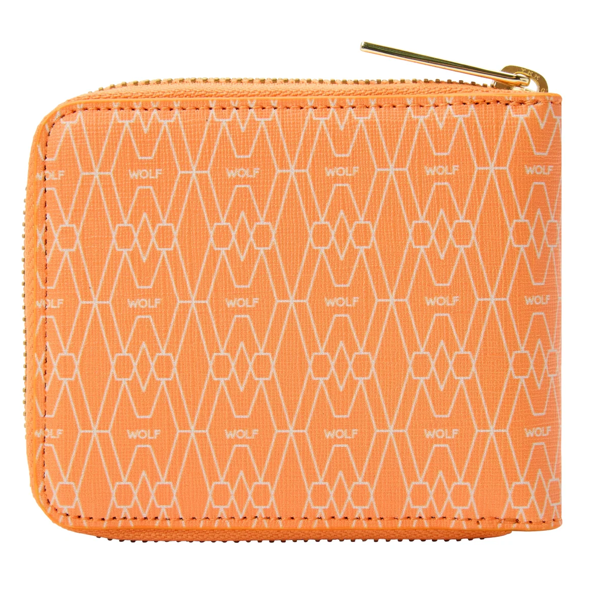 Wolf Signature Vegan Collection Orange Range Zip Around Wallet - Image 2
