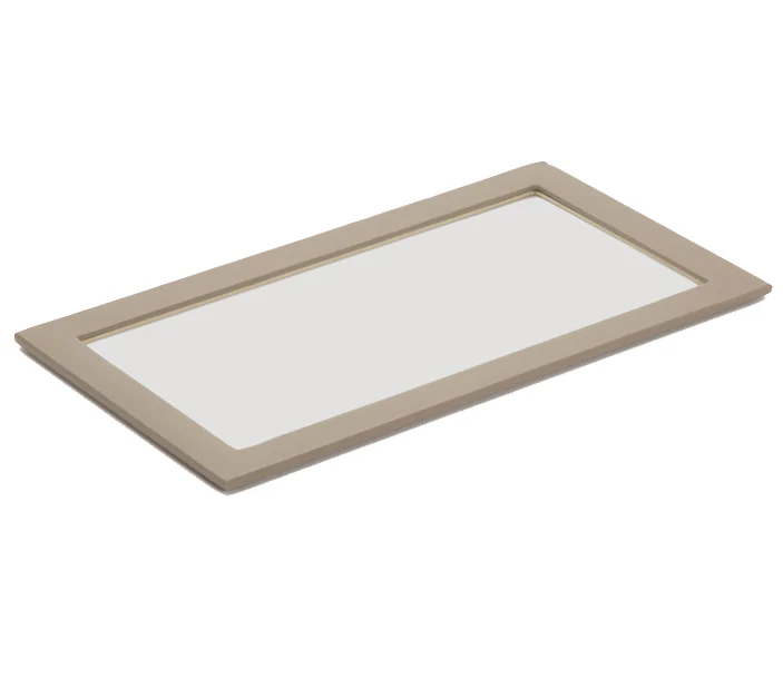 Wolf Vault Glass Lid Gray