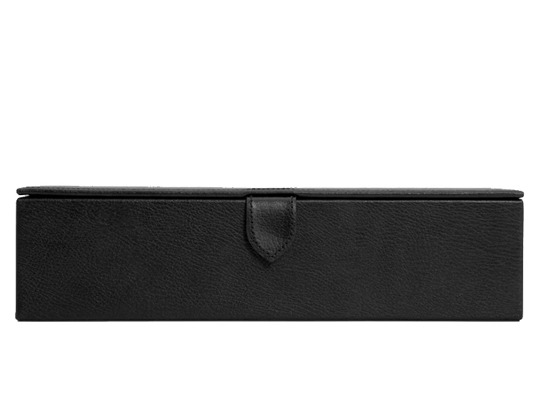 WOLF Watch Box Blake 5 Piece Black Grey