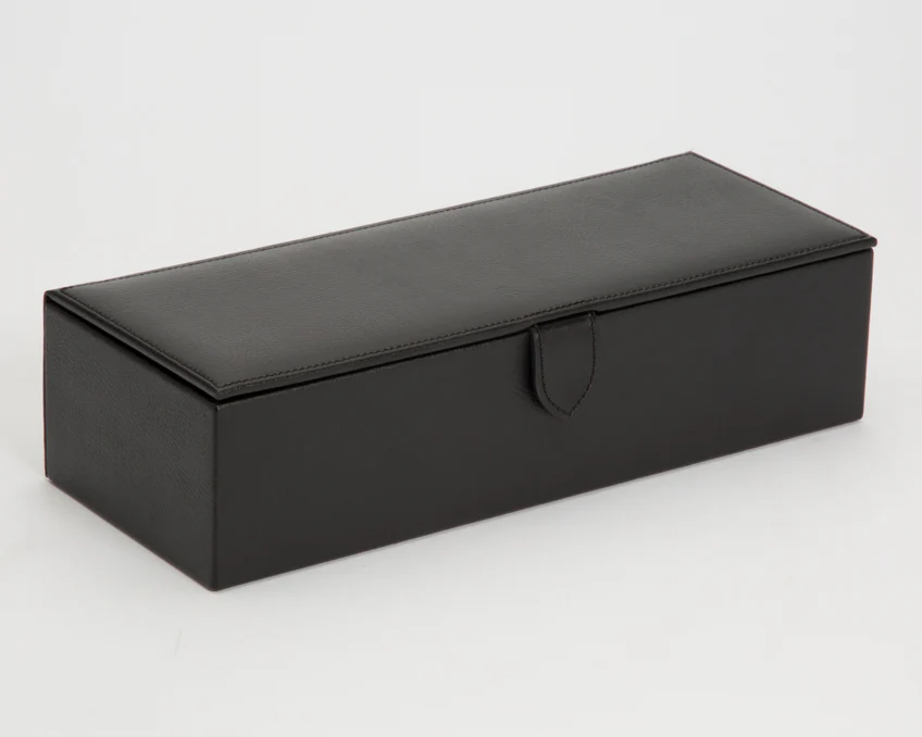 WOLF Watch Box Blake 5 Piece Black Grey - Image 2