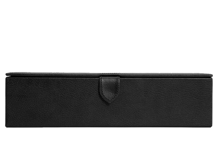 WOLF Watch Box Blake 5 Piece Black Purple