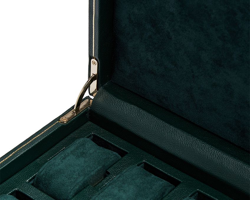 WOLF Watch Box British Racing Green 10pc - Image 3