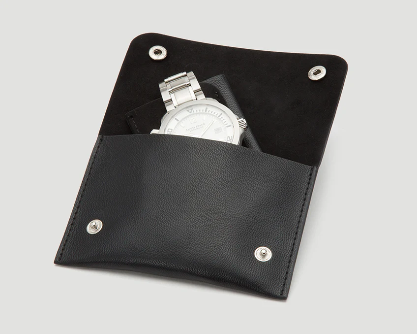 WOLF Watch Case Blake Wrap Black D - Image 2