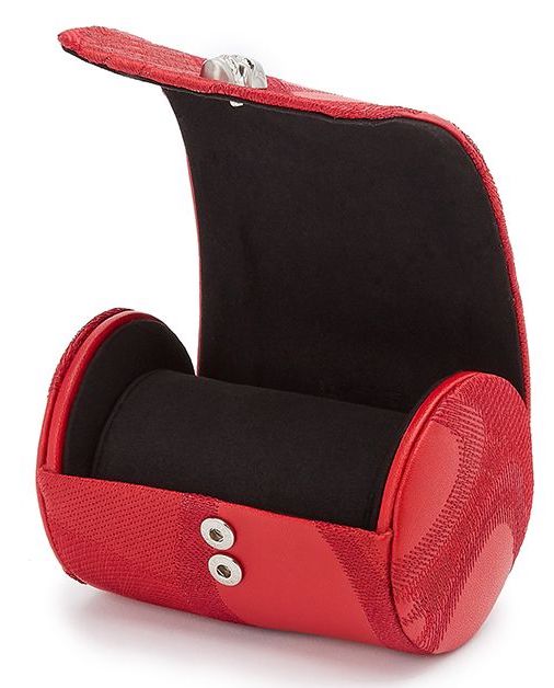 Wolf Watch Roll Memento Mori Red