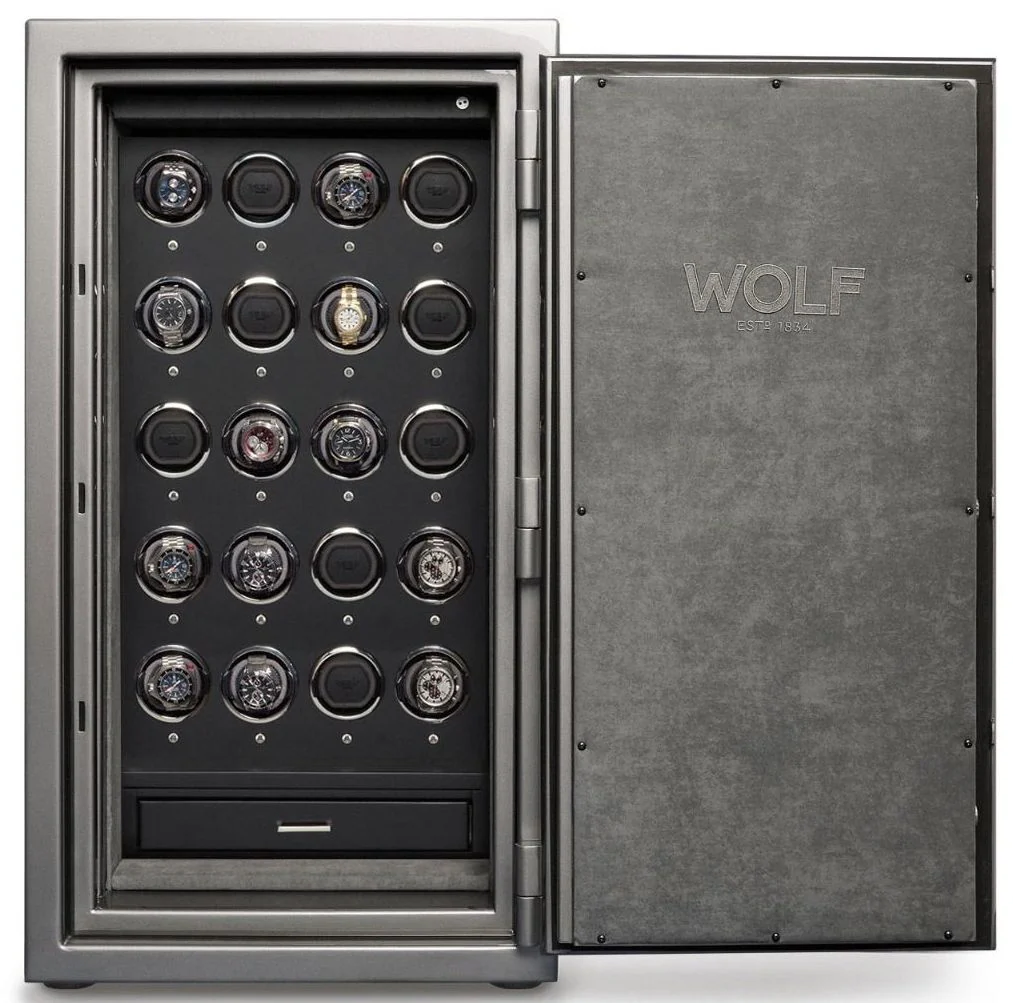 WOLF Watch Safe Atlas 20 Piece Titanium