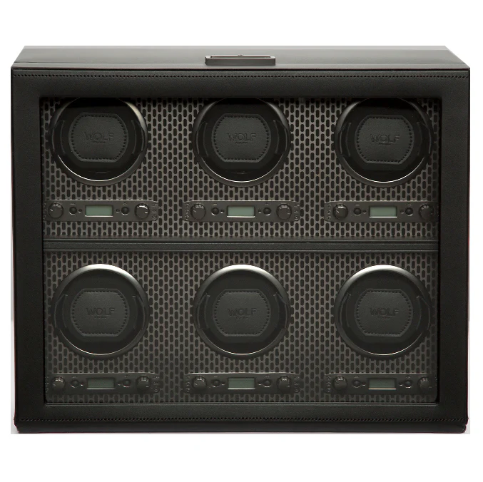 WOLF Watch Winder Axis 6 Piece Powder Coat