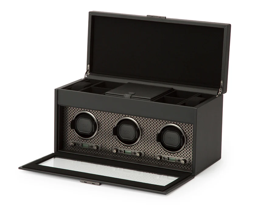 WOLF Watch Winder Axis Triple Powder Coat - Image 3