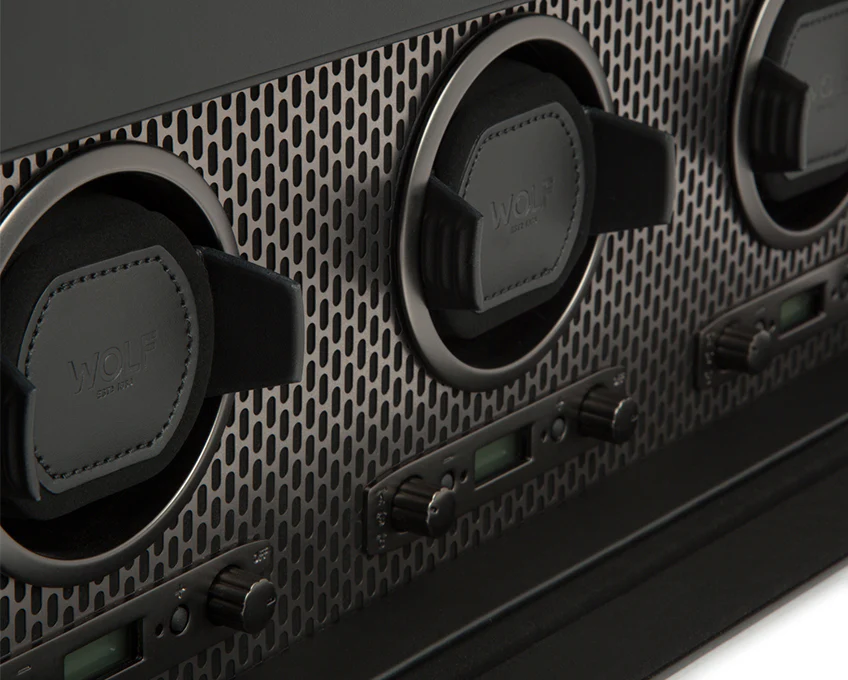 WOLF Watch Winder Axis Triple Powder Coat - Image 4